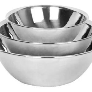 Bowl de acero inoxidable (WINCO)