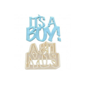 Cortador para fondant It's a Boy